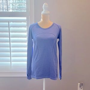 Lululemon size 10 beautiful blue